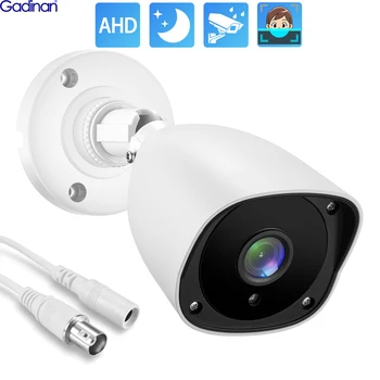 BNC CCTV 보안 감시 카메라, 실내 야외 방수 얼굴 감지 비디오, 총알 홈 캠, 5MP, 2MP, 1MP, AHD, HD 1080P