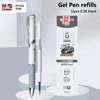 M&G 12pcs Gel Pen Refills Black 0.38mm ST Tip Signature Pen Refill Economy Gel Pen Refills for Students Exam Office 1