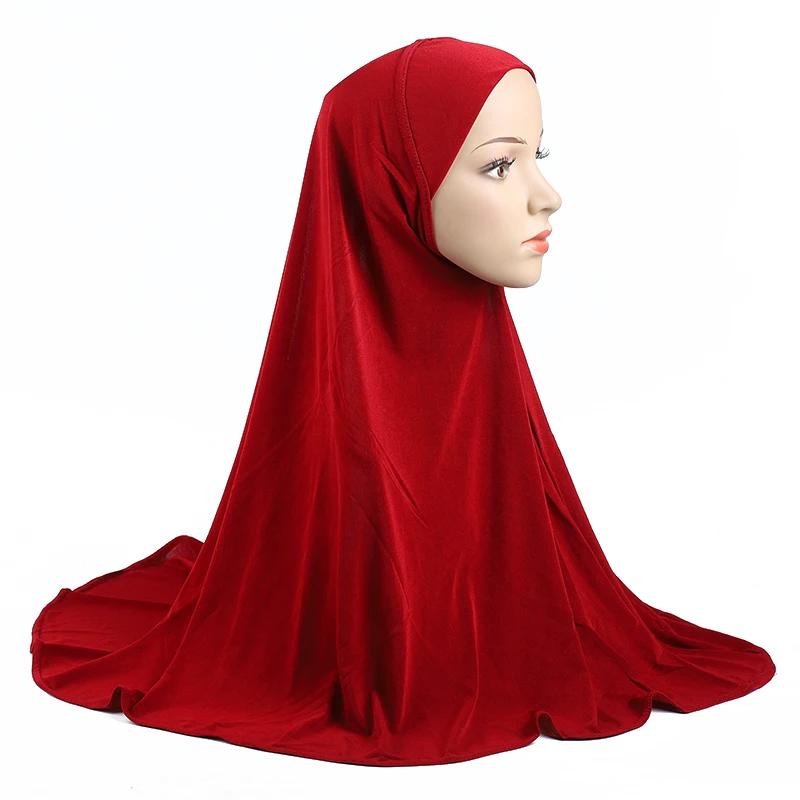 

Muslim Women One Piece Instant Hijab Turbantes Scarf Shawl Amira Headscarf Cap Wrap Islam Full Cover Khimar Burqa Prayer Ramadan