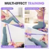6-Tube Resistance Band Multi Function Tension Rope Fitness Bands 6-Tube Elastic Yoga Pedal Puller For Sports Exercises At Gym 3