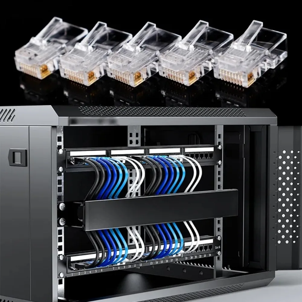고속 인터넷 연결을 위한 필수품: RJ45 이더넷 케이블 모듈 플러그 세트