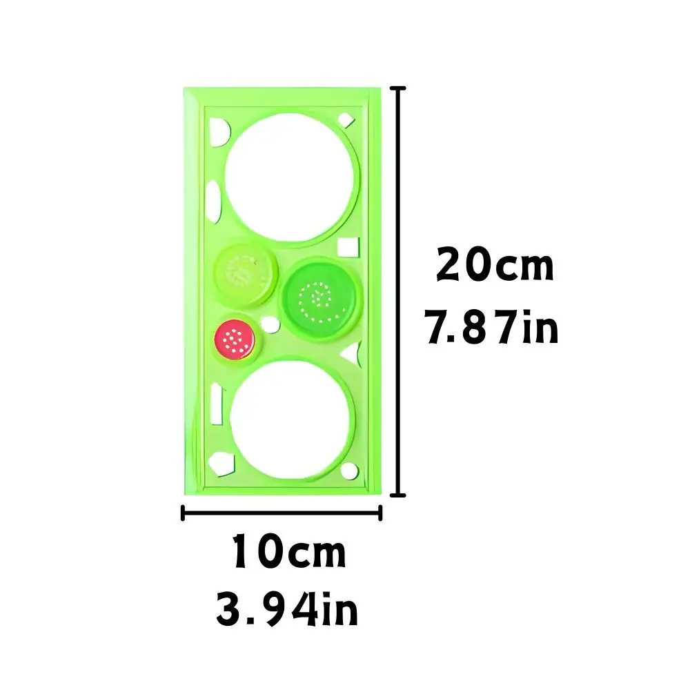 11개/세트 10개 16K/32K 스크래치 페이퍼 & 1세트 블루/핑크 스피로그래프 스텐실 DIY 아트 공예 키트 (그림 그리기용), 생일 선물 YMY