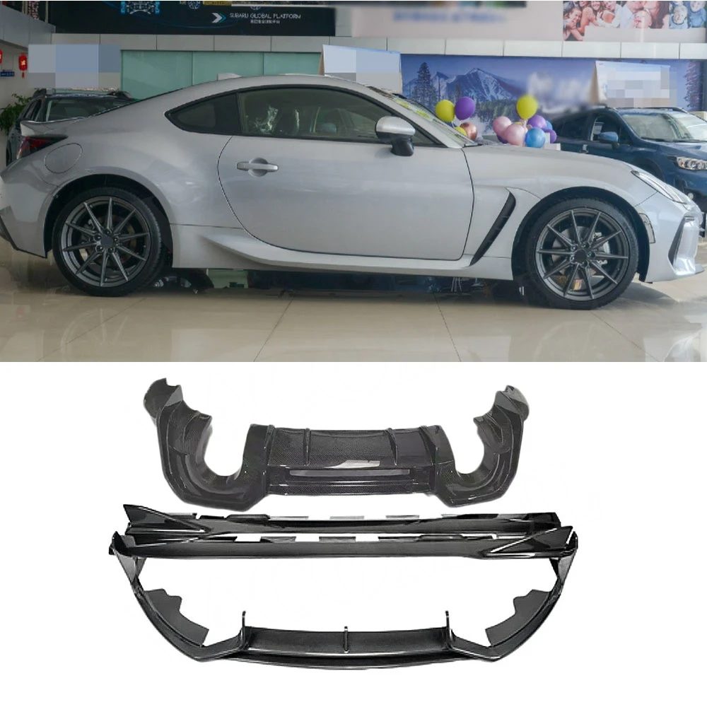 

VACOMUL For Toyota GR86 Subaru BRZ 2021+ BodyKit Carbon Fiber Car Rear Bumper Lip Spoiler Diffuser Side Skirts Front Bumper Lip