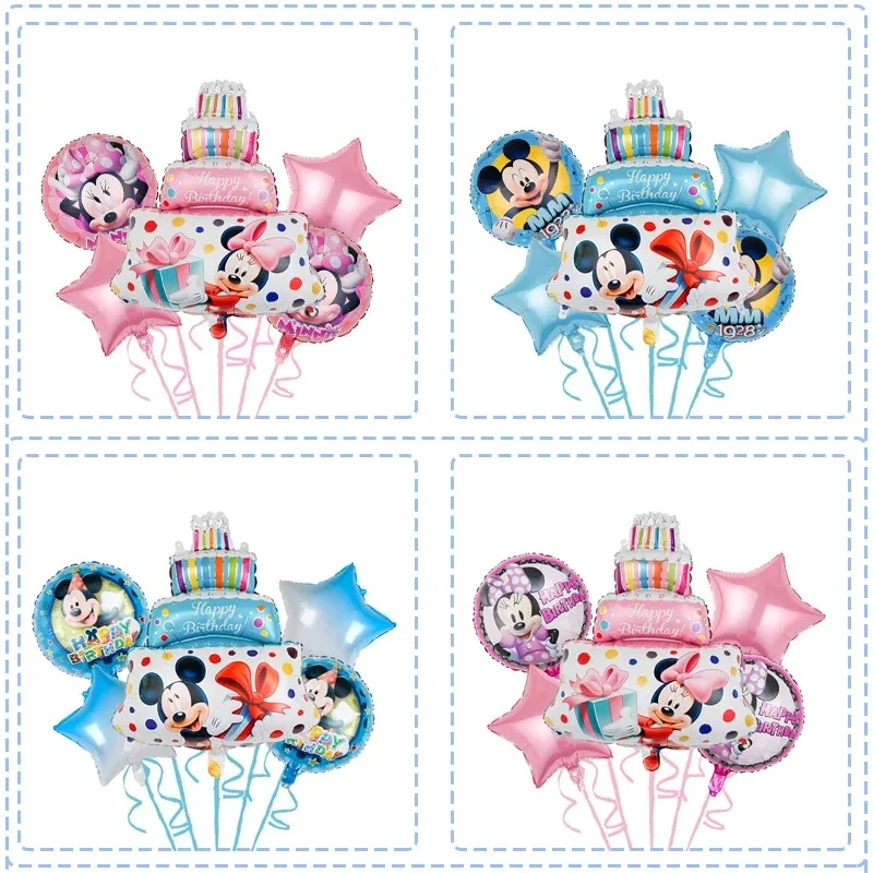 

Набор декоративных шаров «Три торта» Disney, Микки и Минни