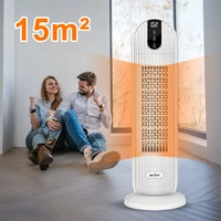 Sejoy 2000W Electric Heater Home 3 gears 220v EU Plug Space Heater PTC Ceramic Heater,with Timing,Automatic Swing,Heating Fans 1