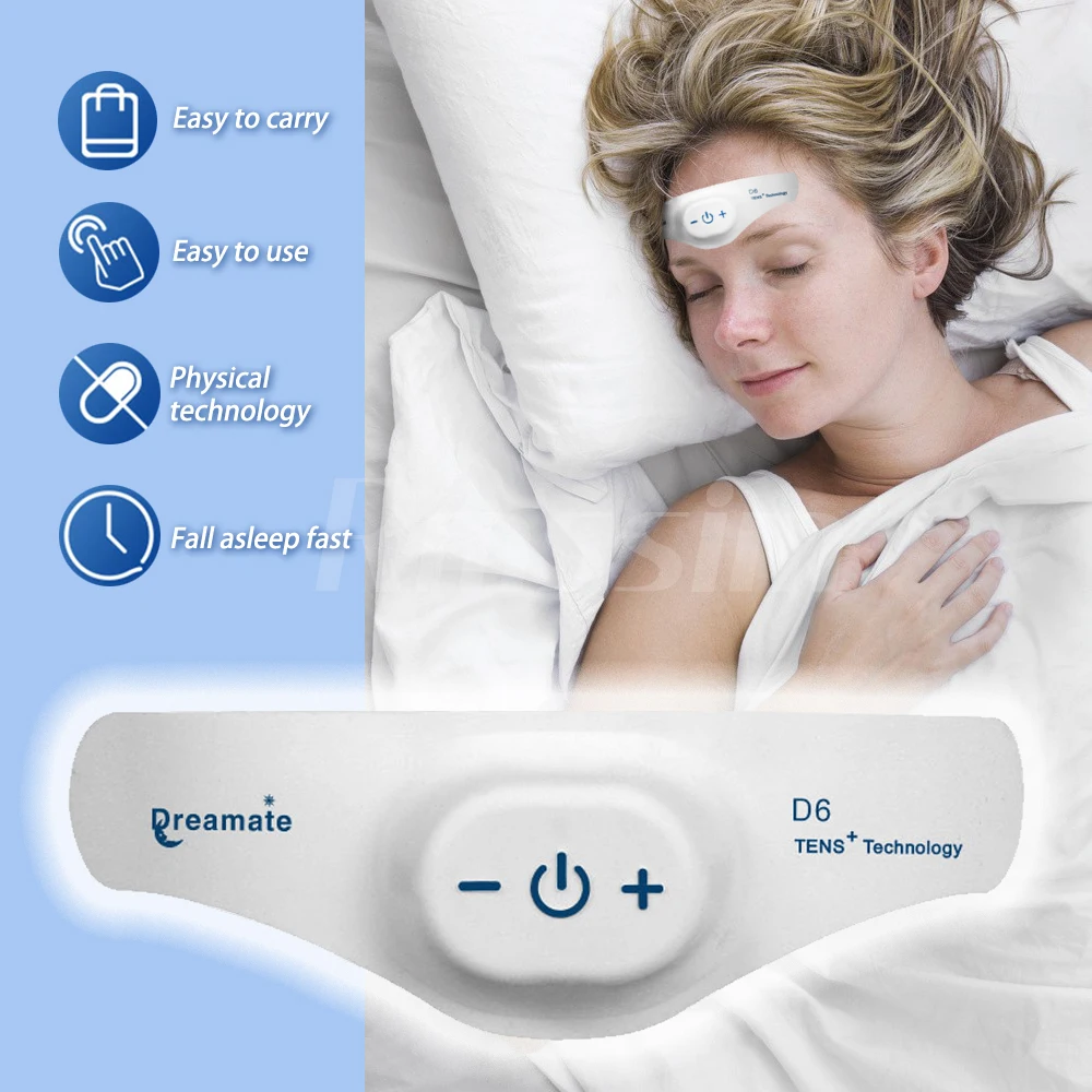 Sleep Machine, Sleep Aid, Anti Fatigue Electric Massager TENS Micro Current To Relieve Migraine And Headache Prevent Disease handheld sleep aid micro current to relieve insomnia sleep assistant electronic pulse to calm nerves sleep aid