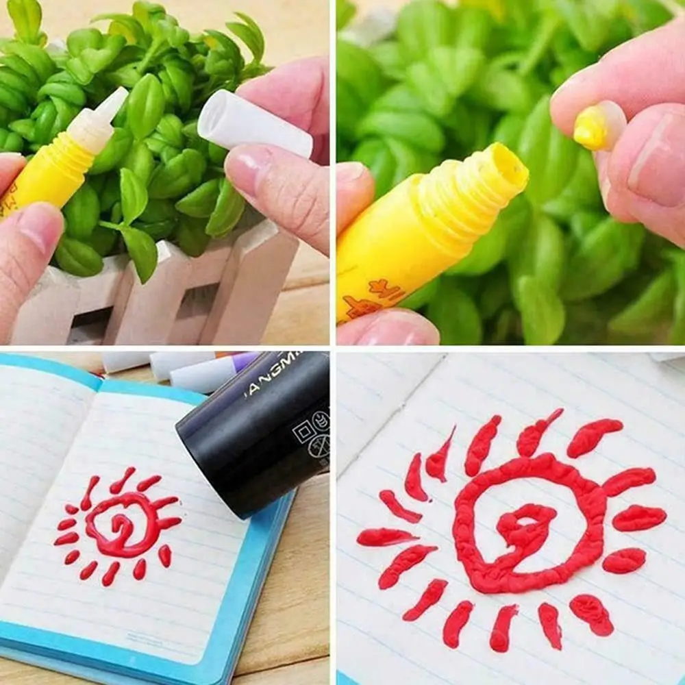 수공예 제작 확장 효과 DIY 페인팅 도구, 3D 인쇄 버블 펜, 매직 팝콘 펜, 마크 펜 인쇄 펜