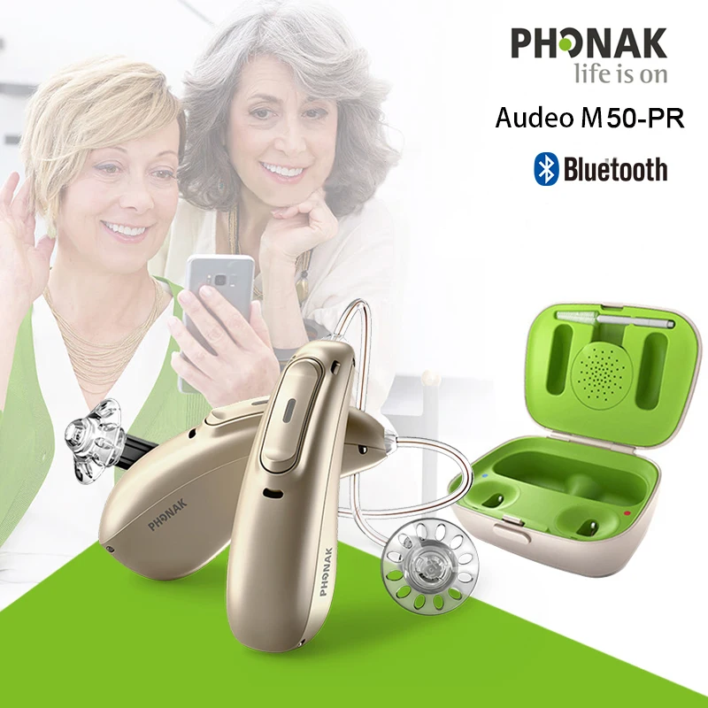 Phonak hearing aids ric bluetooth rechargeable wireless digital 12