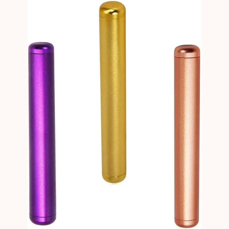 Durable Aluminum Alloy Moisture-Proof Cigar Storage Tube