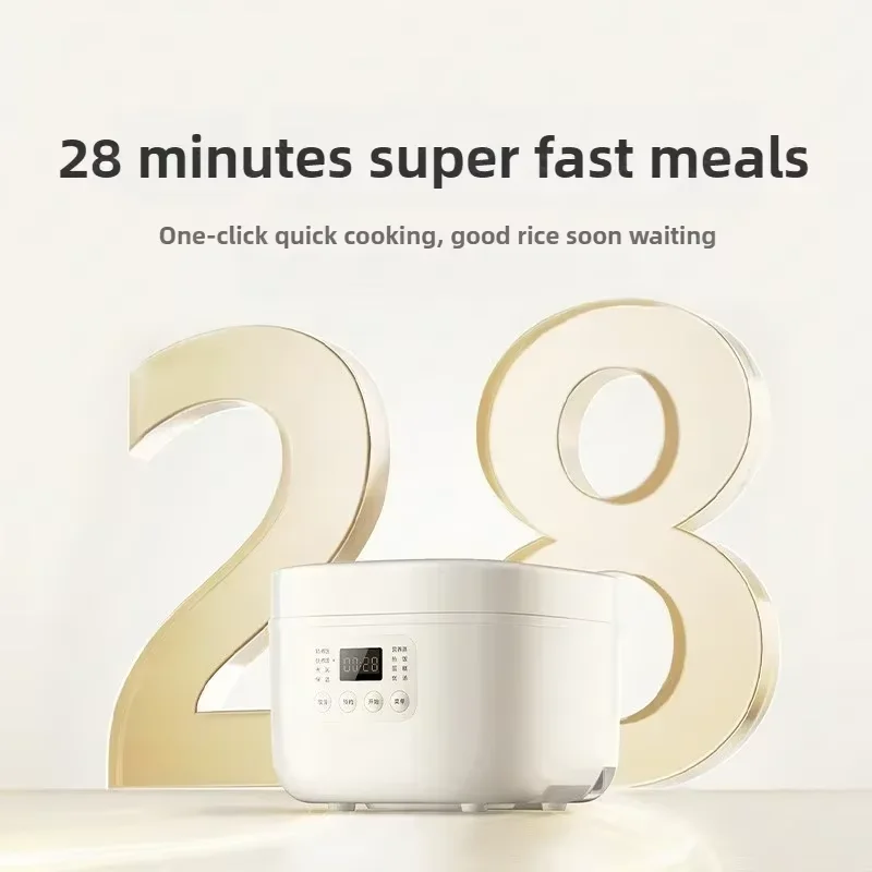 Panela de Arroz Xiaomi Mi N1 3L Versão Economizadora de Energia 9 Estágios de Cozimento Motor Duplo Anti Transbordamento Revestimento Composto de 6 Camadas MFB13A0 2