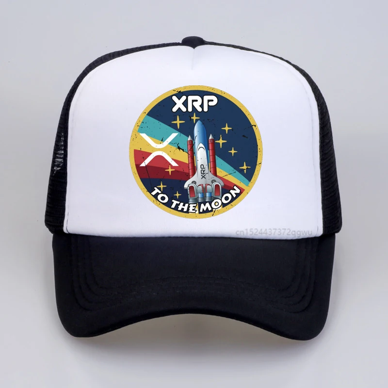 

Ripple XRP Cryptocurrency Space Mission Baseball Cap Men Women Custom Adjustable Adult Bitcoin Dad Hat Hip Hop Trucker Caps