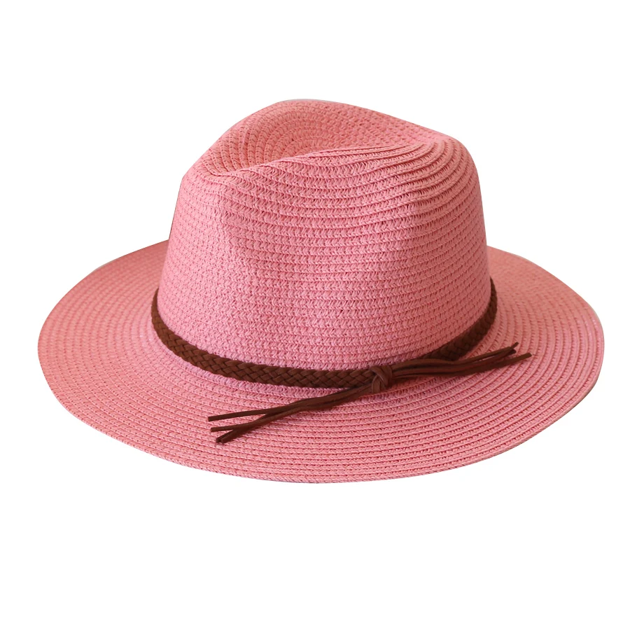 Wide brim Panama straw hat for UV sun protection – ideal for beach, summer, and outdoor use for men and women