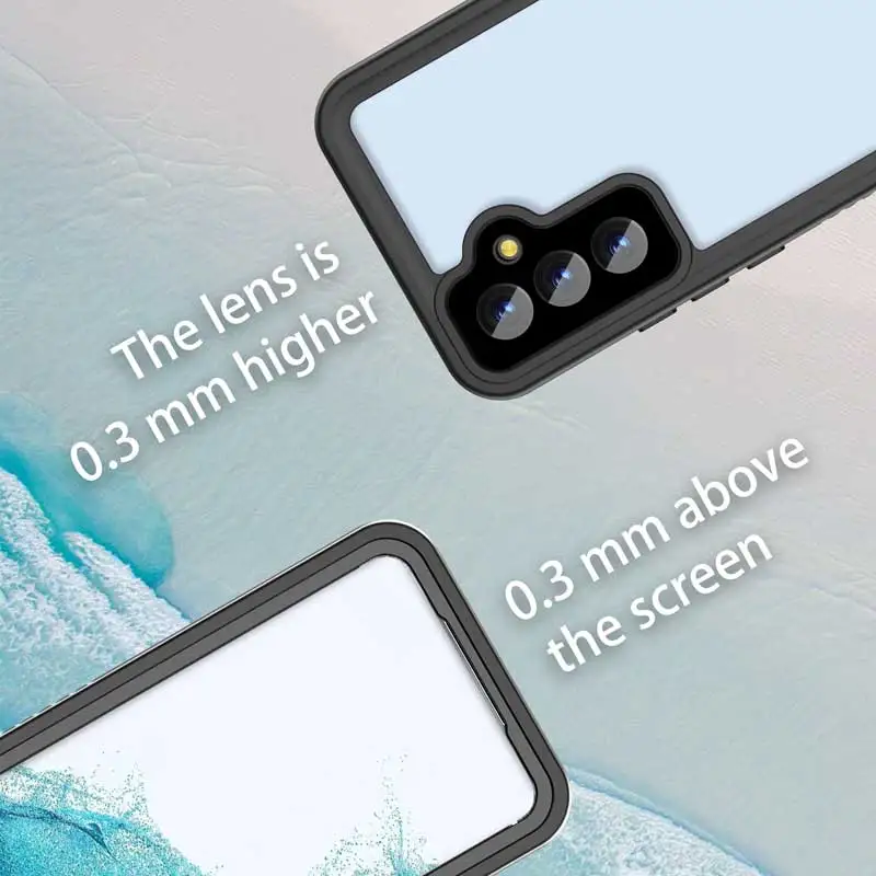 For Samsung Galaxy A54 Case High Quality Waterproof Full Body Protection Sking Drop-proof Cover for Galaxy A54