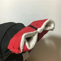Gants universels pour poussette, chauds pour l'hiver, coupe-vent et imperméables, pour nouveau-né, accessoires pour poussette 2