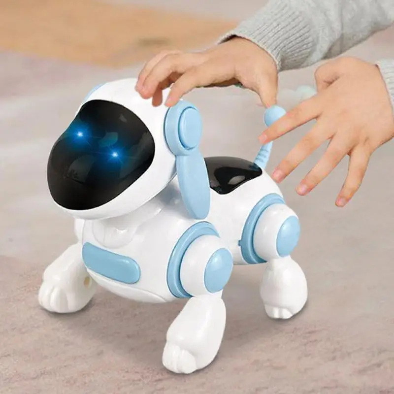 Interactive Robot Dog Remote Control Dancing And Walking RC Robot Funny Interactive Stunt Puppy With Sound For Kid Child Age 3-7 4