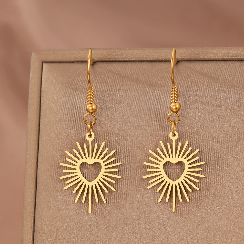 Stainless Steel Dangle Earrings For Women