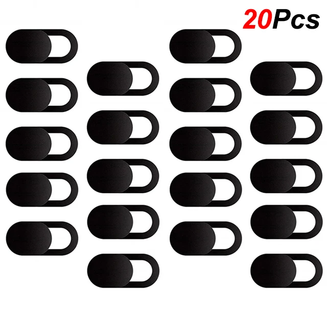 Privacy Protector Webcam Cover with Shutter Slider for Laptops and Mobile Devices