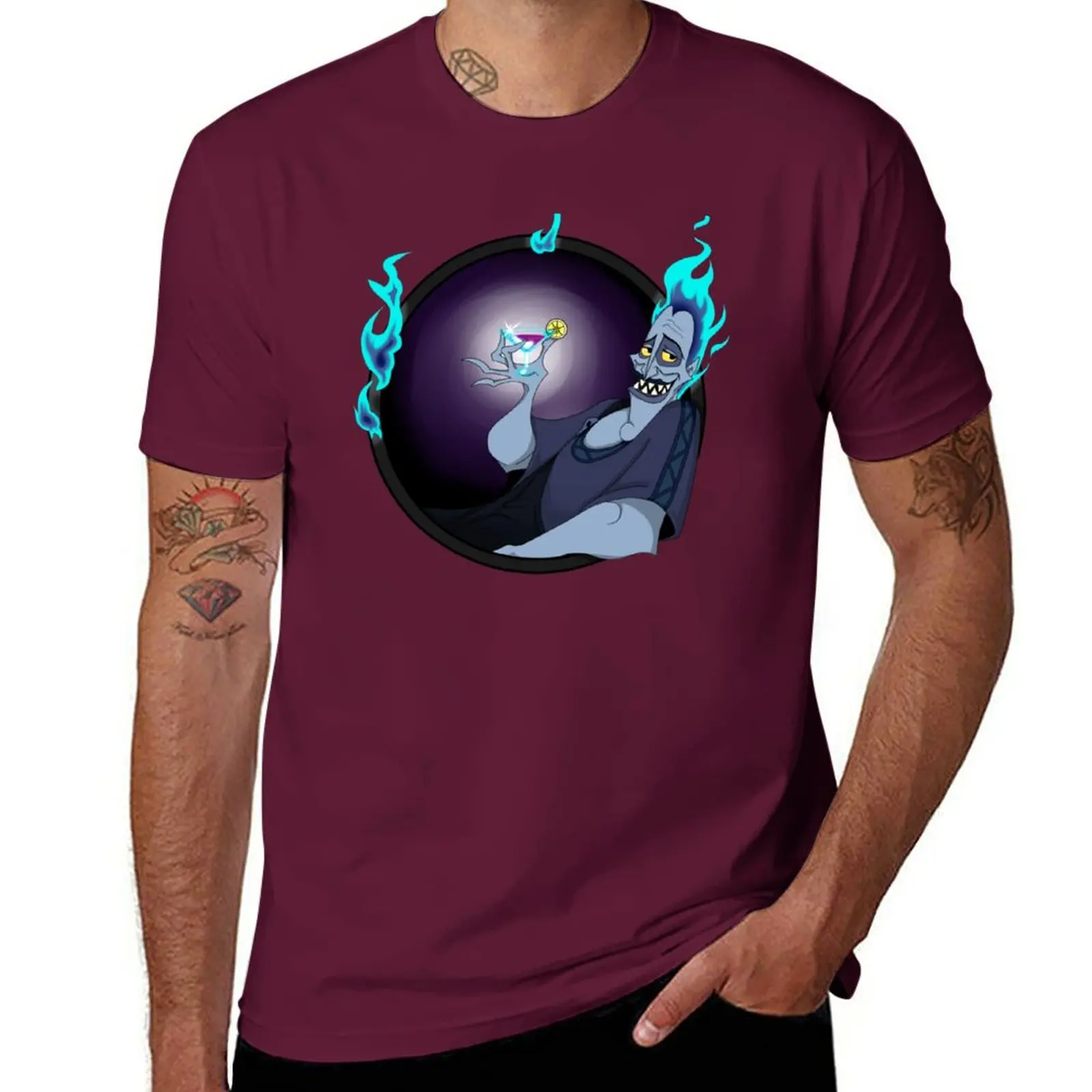 

New ZOOM HADES T-Shirt plain t-shirt plus size tops mens graphic t-shirts anime