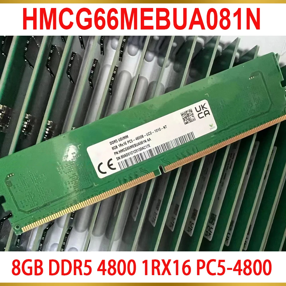 1Pcs For RAM 8G 8GB DDR5 4800 1RX16 PC5-4800 Desktop Memory HMCG66MEBUA081N 1 1Pcs For RAM 8G 8GB DDR5 4800 1RX16 PC5 4800 Desktop Memory HMCG66MEBUA081N