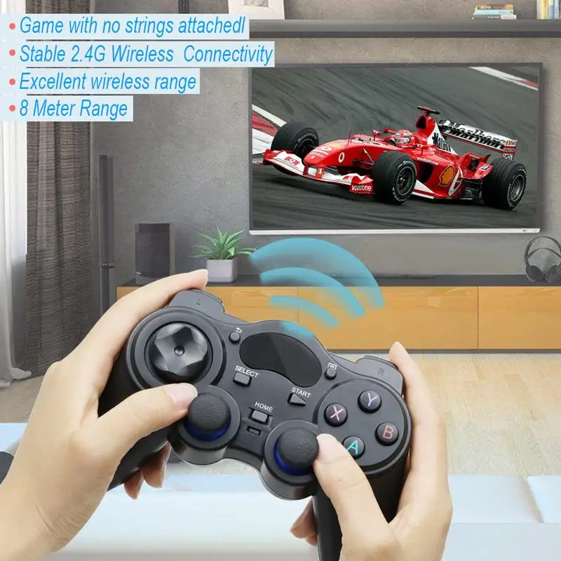 2.4G  Ʈѷ PC е  ̽ƽ, ȵ̵ , PC, PS 3, TV ڽ ȣȯ