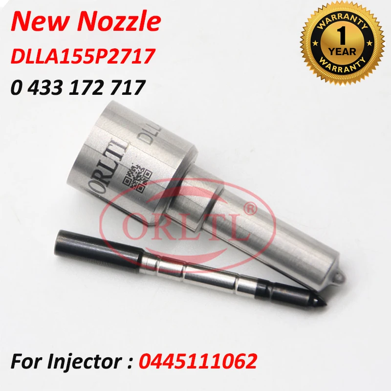 

ORLTL DIESEL FOR 0445111062 0 445 111 062 DLLA 155P 2717 0433172717 Auto Fuel Injector Nozzle DLLA155P2717 0 433 172 717