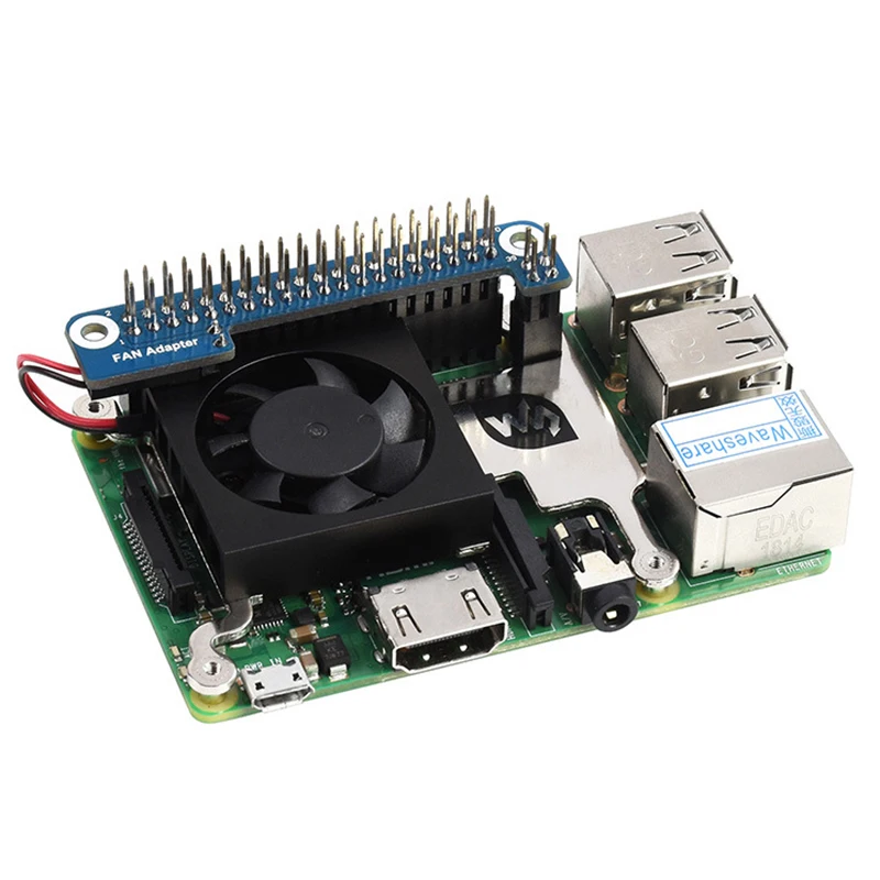 Waveshare CPU ð ǳ,   4B, 3B +, 3B , GPIO ̽    ˷̴ ձ 귡Ŷ 
