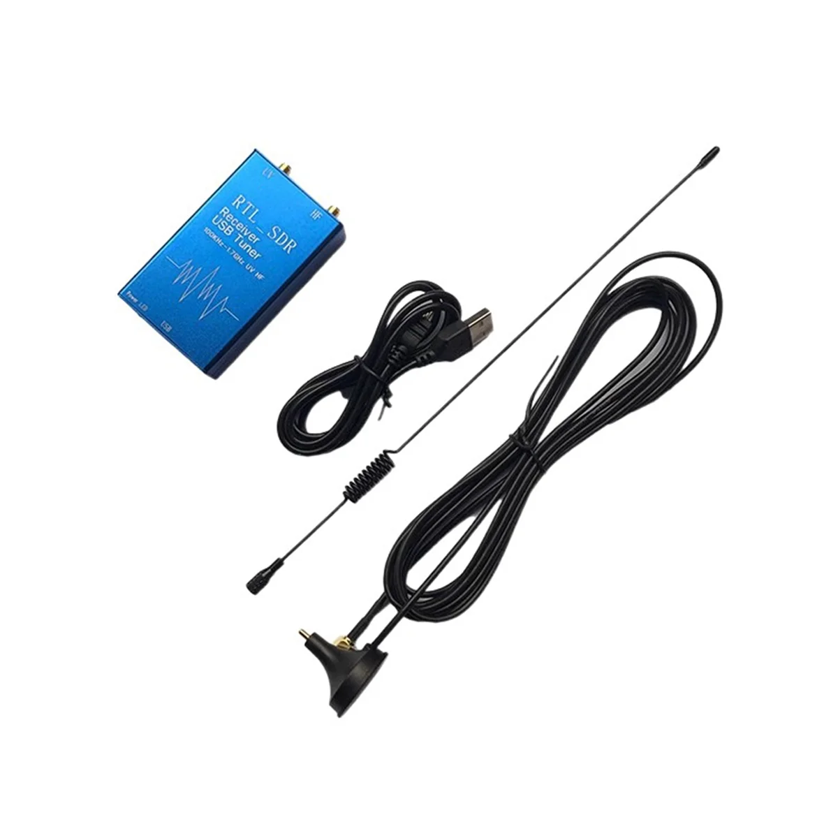 

Xr-105 -Sdr Usb Wireless Receiver 100Khz-1.7Ghz Full Band Uv Usb Tuner Receiver R820T+8232 Amateur Radio
