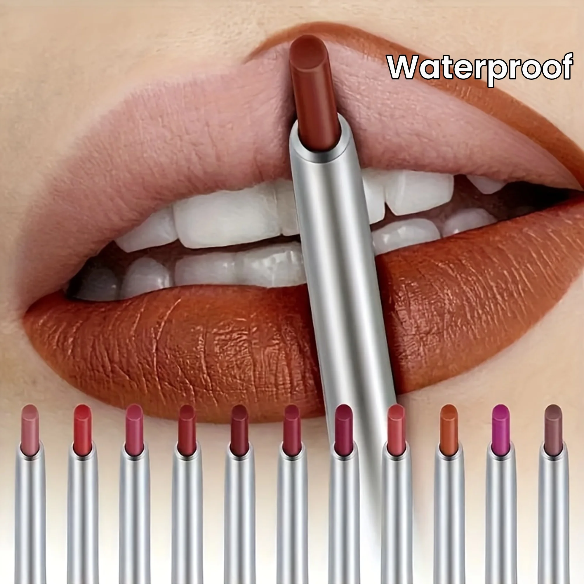 Lipliner Pencil Waterproof Non-stick Cup Moisturising Lips Makeup Cosmetic