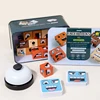 Truth Or Adventure Game Wooden Face Changing Cube Building Blocks Expression Puzzles Toy Montessori Educational Kids Party Games 2