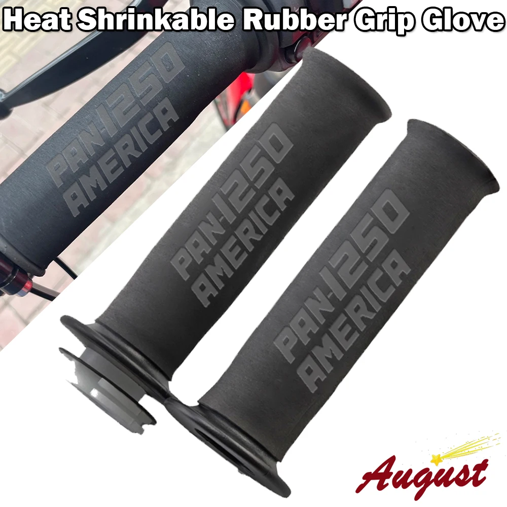 

Universal Motorcycle General Heat Shrinkable Grip Cover Nonslip Rubber Grip Glove For PAN AMERICA 1250 S PA1250 S 2021 2022 2023