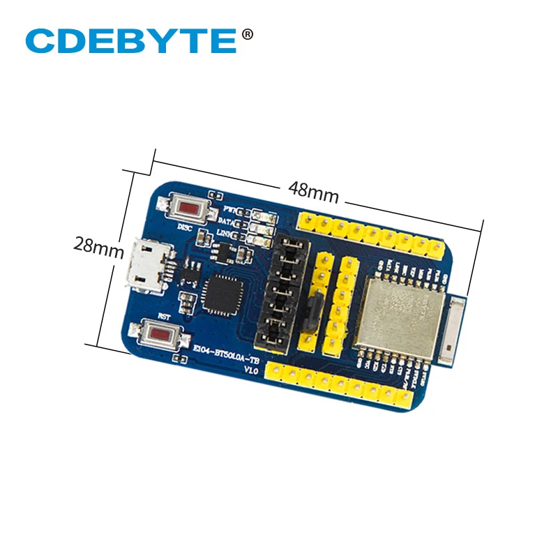 E104-BT5010A-TB nRF52810 USB Test Board Bluetooth Modul BLE 5.0 For UART E104-BT5010A