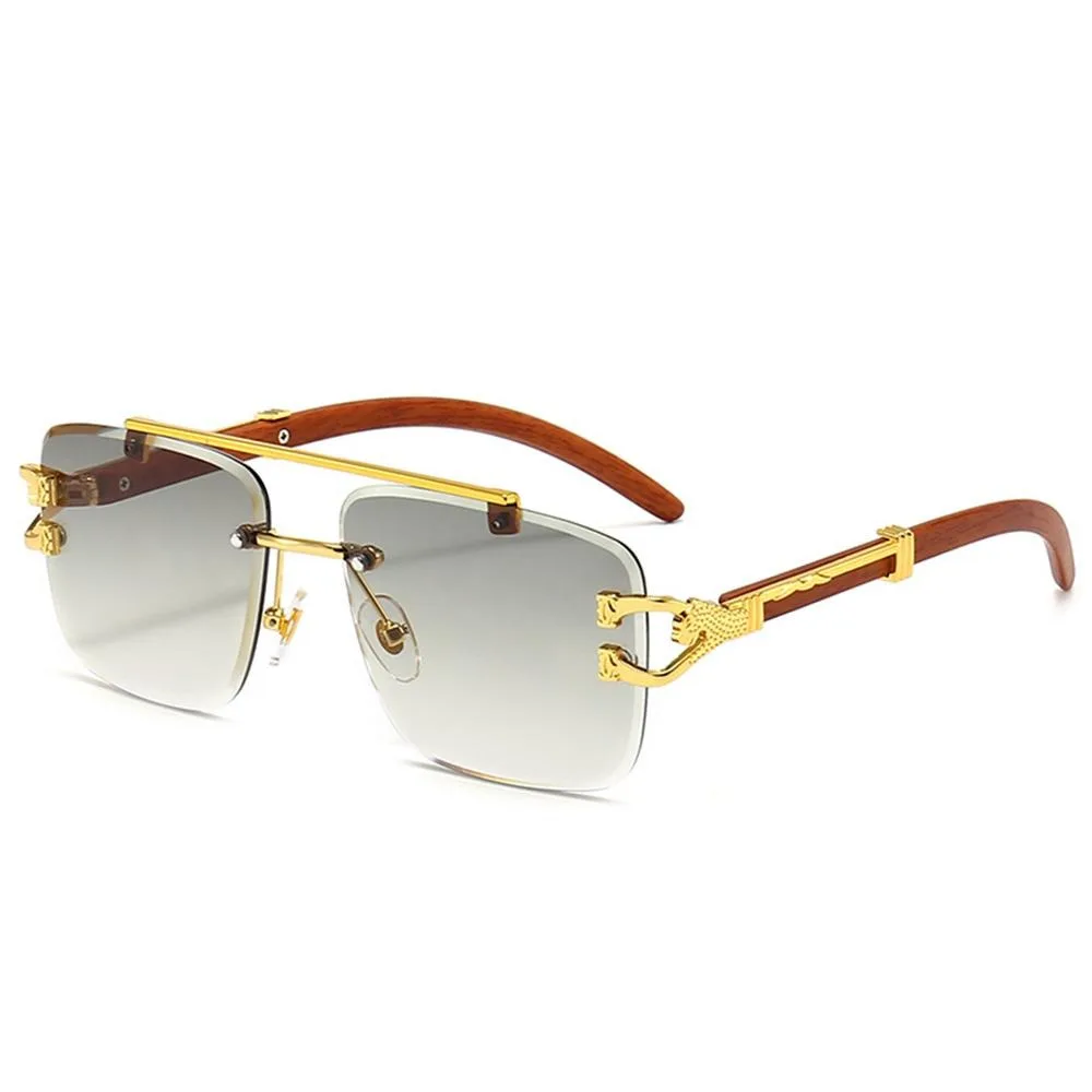 Gafas De Sol Polarizadas Unisex Vintage - Marco Madera, Lentes Marrones, Protección UV400