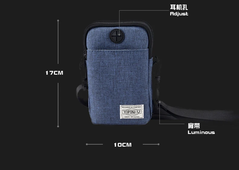 Men Women Mobile Running Bag Phone Water Sports Fitness Multi-functional Outdoor New Bottle Close-fitting Portable Fashion Waist