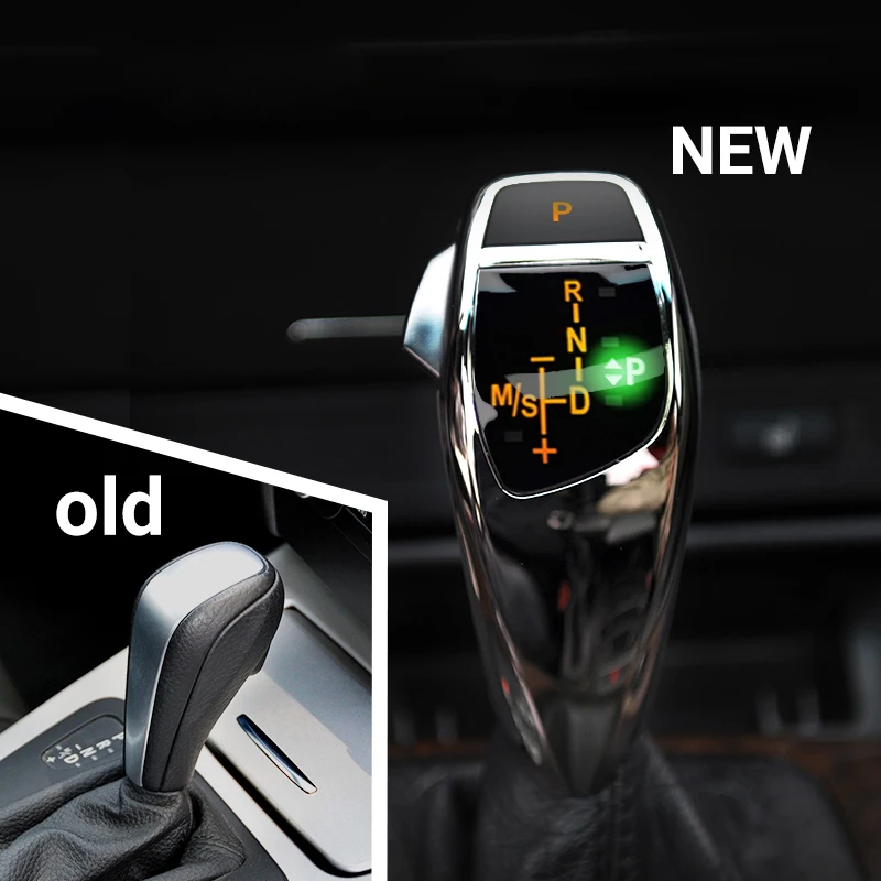 Led Gear Shift Knob Shifter Lever For Bmw 1 3 5 Series Z4 E90 E60 E46