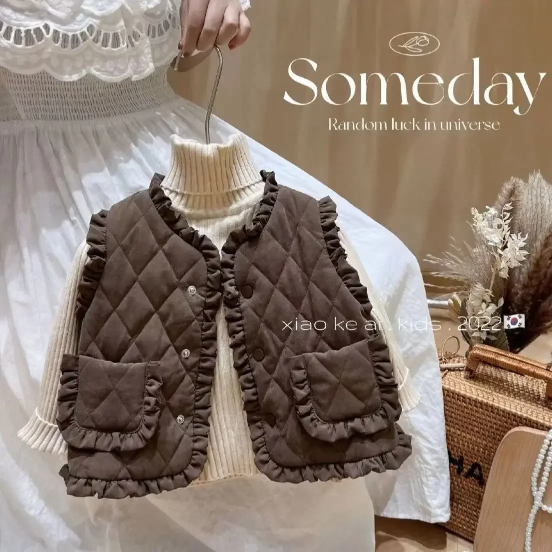 New Spring Baby Boys Girls Vest Jackets Girl Autumn Winter Waistcoat Clothes Cotton Sleeveless Outerwear Kids Coat