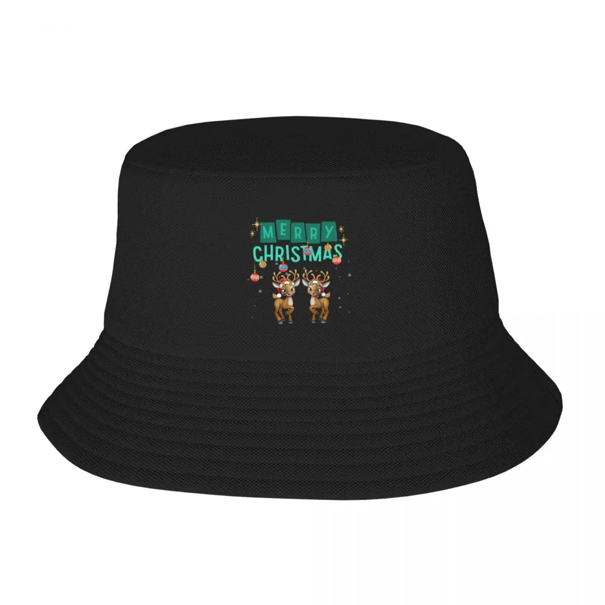 

Classic Christmas themed Bucket Hat summer hats Military Cap Man Military Tactical Cap dad hat Women's Beach Visor Men's