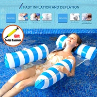 Inflatable Mattresses Water Swimming Pool Accessories Hammock Lounge Chairs Pool Float Water Sports Toys Float Mat Pool Toys 1