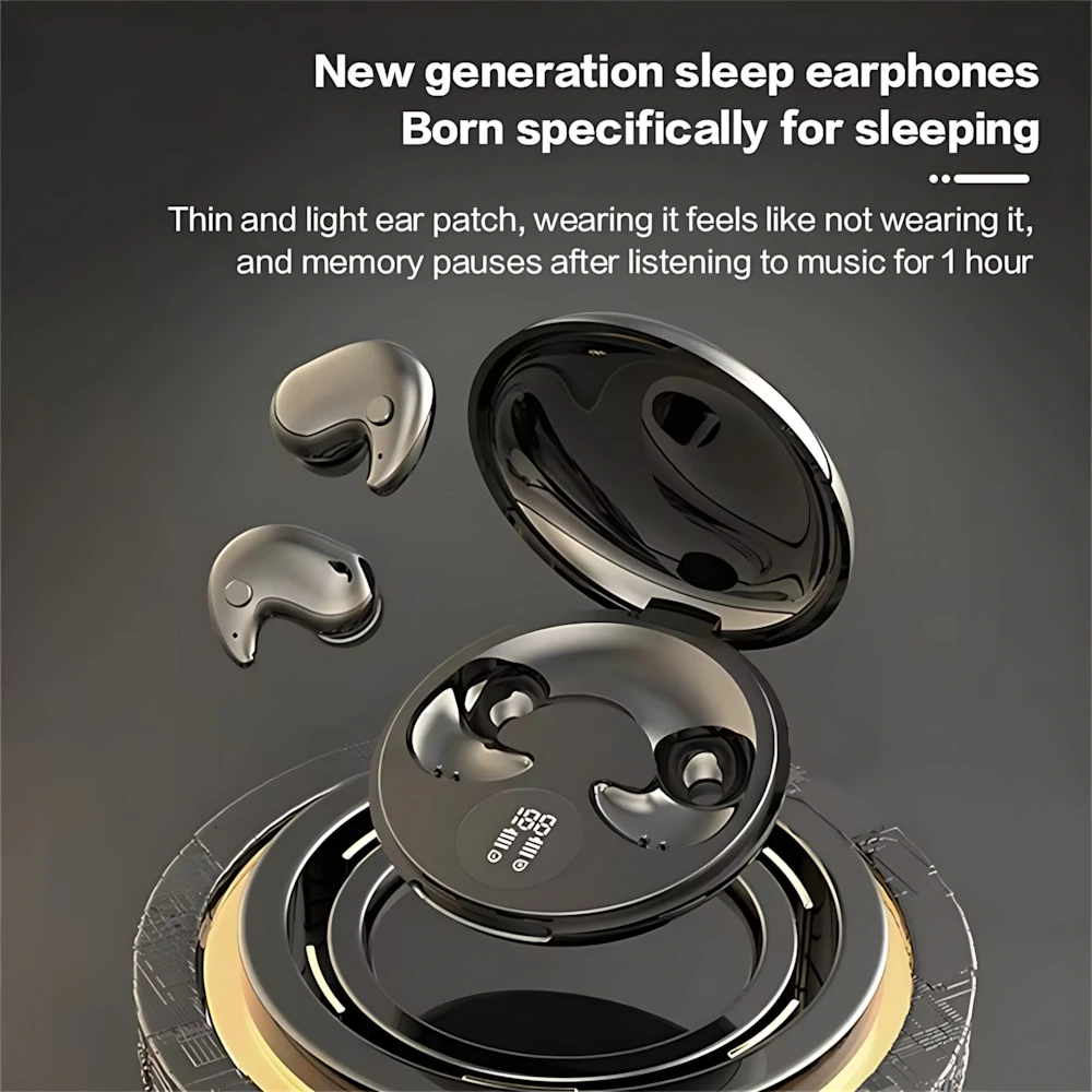 B13 Bluetooth Sleep Earphones Wireless Headset 5.3 With Comfortable Wearing Touch Control Headphone Earbuds For All Mobile Phone 2