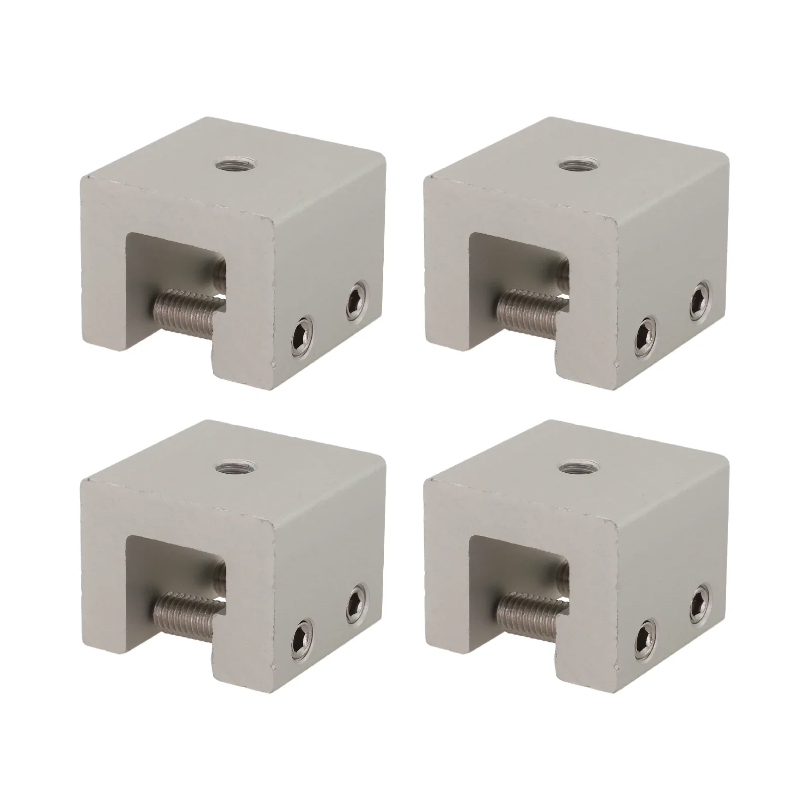 1/4Pcs Solar Panel Bracket Standing Seam Clamp Roof Seam Clamp Sheet Mounting Solar Photovoltaic Fixing Clamps