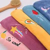 Women Girl's Magic Microfiber Shower Cap Towel Bath Hats for Women Dry Hair Cap Quick Drying Soft for Lady Turban Head 2