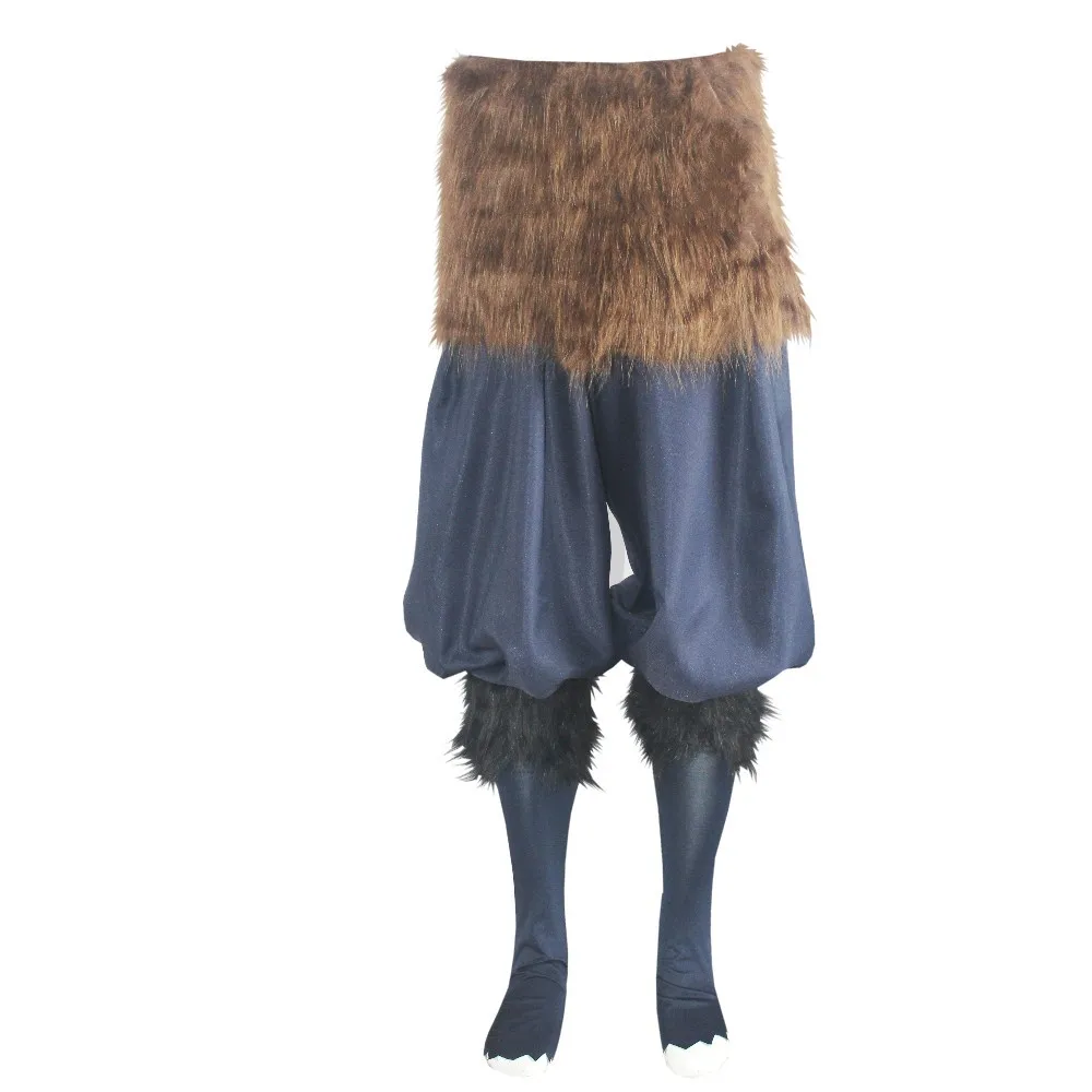 Anime Dämon Hashibira Inosuke Cosplay Kostüm Slayer Perücken Paket Hosen Phantasie Kimetsu Yaiba Kleid Hosen Masken – Detail 4