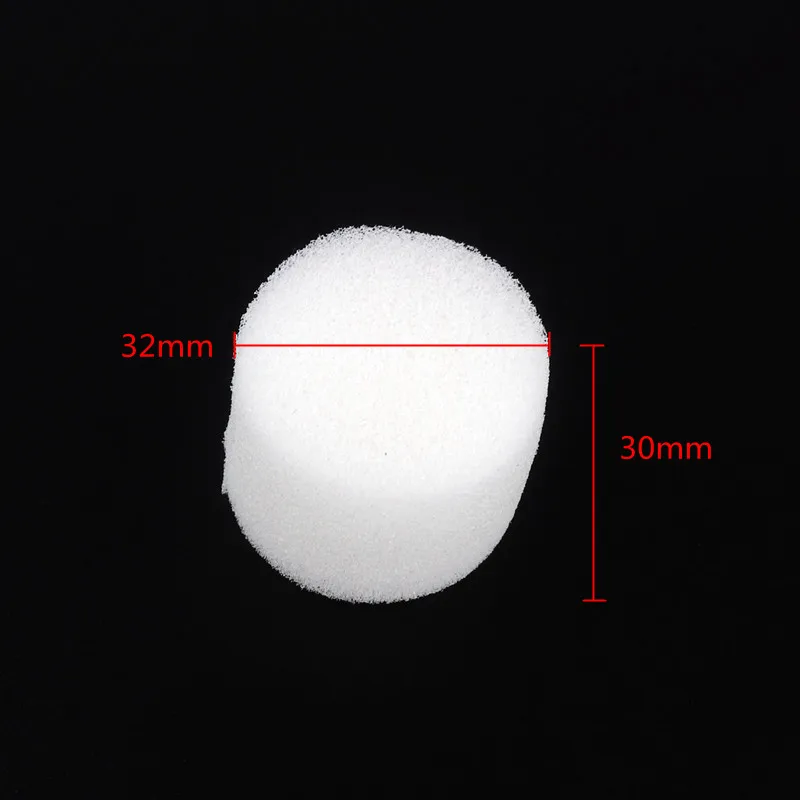 300pcs 32mm by 30mm Hydroponic Soilless Cultivation Sponge Growing Media for Seed Germination Seedling Sponge