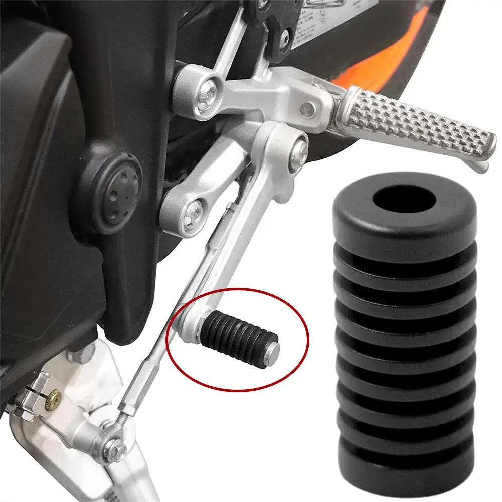 

Motorcycle Gear Shift Shifter Lever Foot Pad Pedal Foot Universal Rubber Start Pedal Kick Pegs Cover Moto Pad Accessories Q4P4