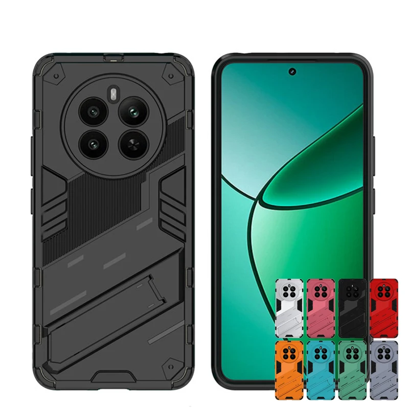 Shockproof TPU Armor Silicone Stand Holder Protective Phone Case Cover