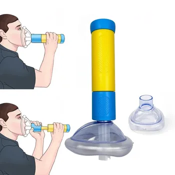 Anti-Choking Device Emergency Rescue Kit CPR Certified Airway Mask for Adult & Child Heimlich Maneuver First Aid Home Safety