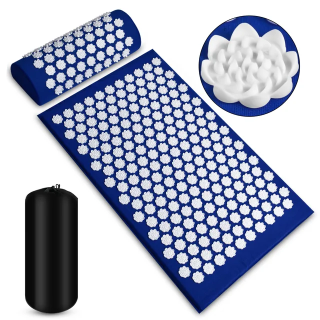 Massager Cushion  Shakti Mat Massage Yoga Mat Acupressure Relieve Stress Back Body Pain Spike Mat Acupuncture Massage Mat 2