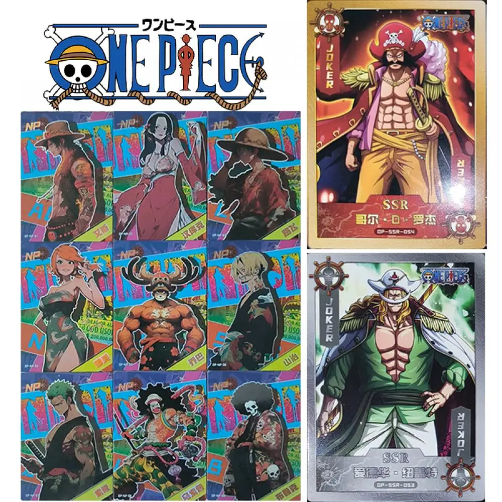 Anime One Piece Nico Robin Boa Hancock Roronoa Zoro Monkey D. Luffy Collection Card Entertainment Toys Regalo Di Compleanno Di Natale