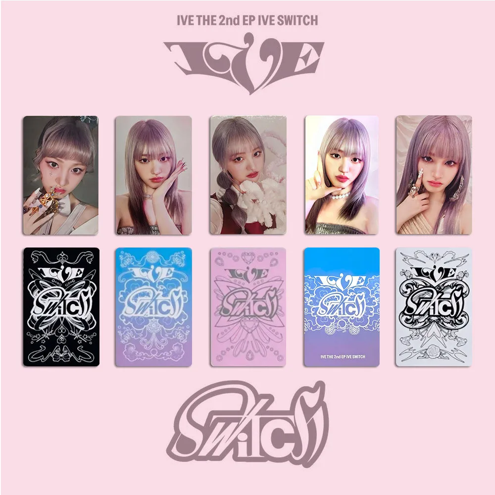 Kpop Idol IVE Album SWITCH Photocard - AliExpress