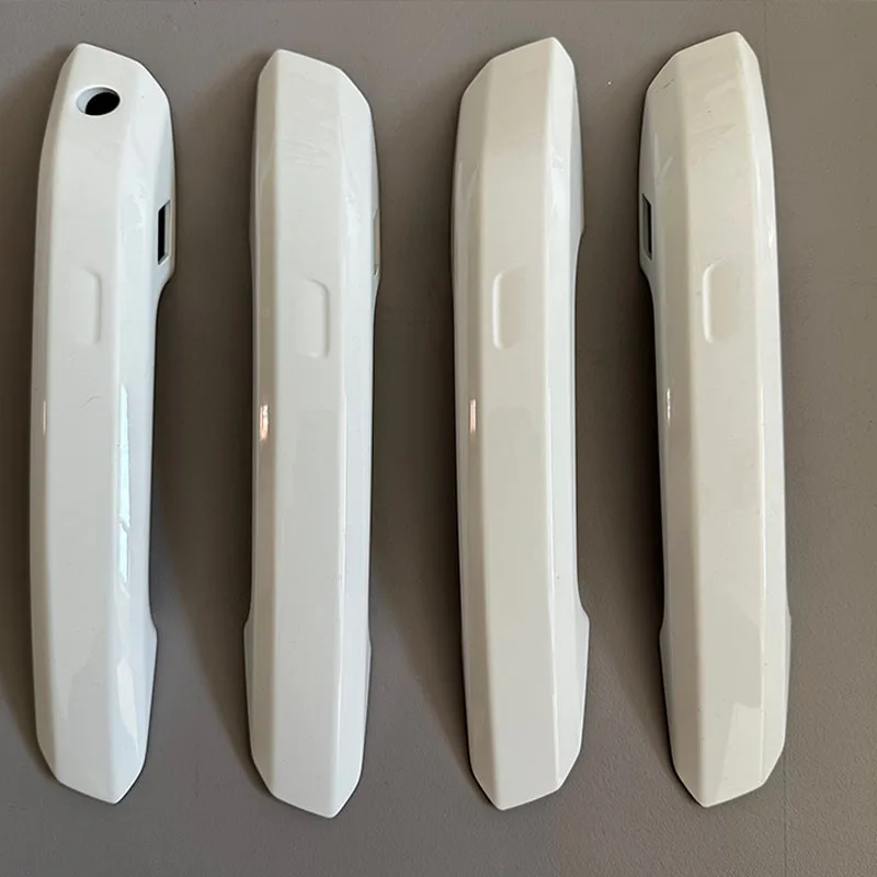 아우디 A4 B9 A5 2017 2018 2019 2020 2021 2022 2021 2024 Q5 2019 2020 2021 2022 2023 2024용 자동차 외부 도어 핸들 커버 세트