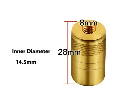 Fishing Landing Net Thread Adaptor 10~15mm To M8 Aluminum Alloy DIY Refit Parts Fishing Accessories fishing accessories fishing tackle fishing tools fishing tool